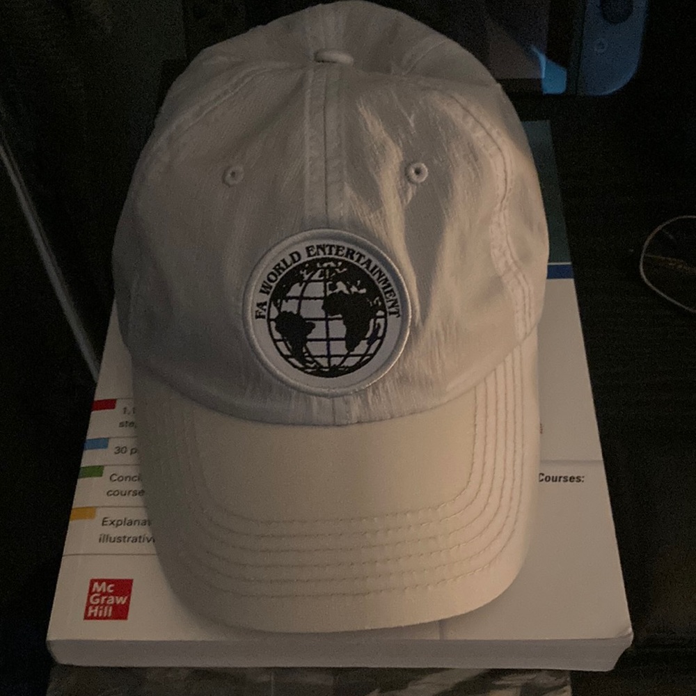 FA Hat, White